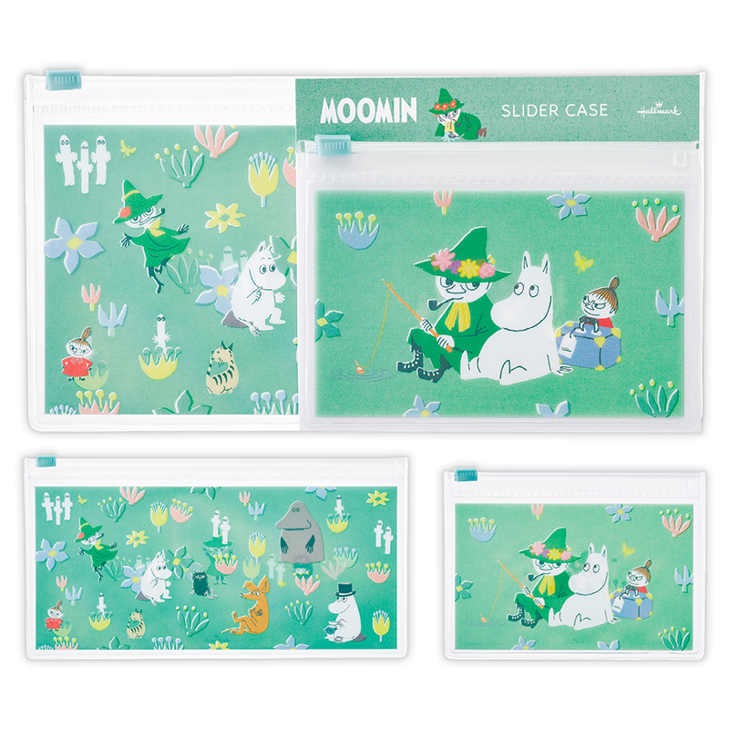 MOOMIN ムーミン スライダーケース MOセットADグリーン/843-588